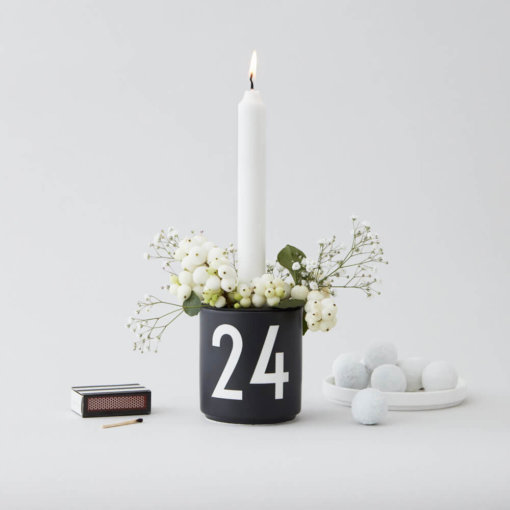 Design Letters Becher 24 mit Kerzeneinsatz Mood