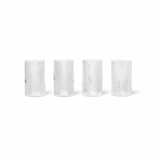 ferm LIVING Ripple Glas Set Klar