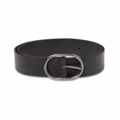 YAYA Ledergürtel Schwarz