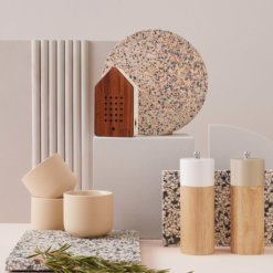 Zwitscherbox Birdybox Eiche