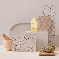 Zwitscherbox Birdybox Messing