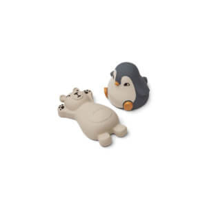 LIEWOOD 2er-Set Badespielzeug Pinguin Bär
