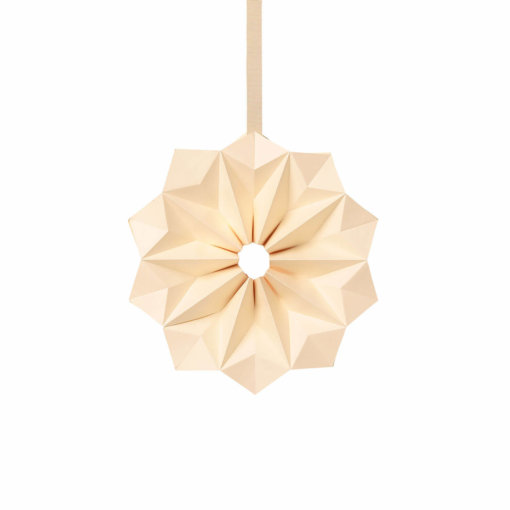 ferm living Papierstern Sun Off-White Ø28