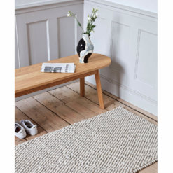 HAY Teppich Peas Hellgrau Small