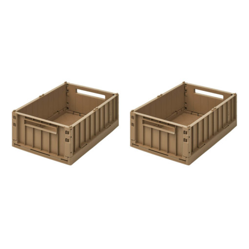 Liewood Klappbox 2er-Set Oat M