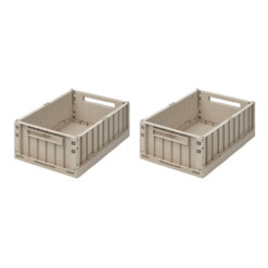 Liewood Klappbox 2er-Set Sand M