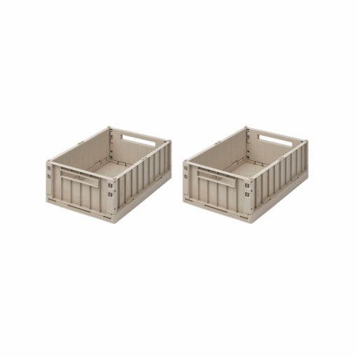 Liewood Klappbox 2er-Set Sand S