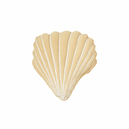 Broste Kissen Seashell Vanille