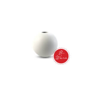 Cooee B-Ware Kerzenhalter Ball Weiß S