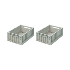 Liewood 2er-Set Klappbox Dove Blue M