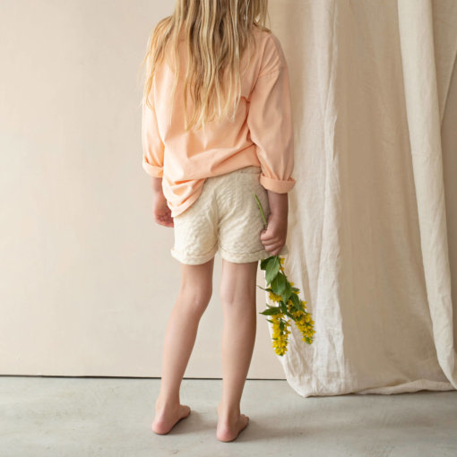 Phil&Phae Sommershorts Struktur Buttercream