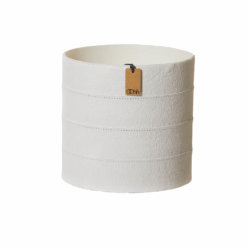 OOhh Blumentopf Tuscany Weiß L