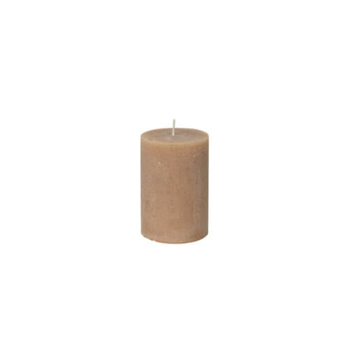 Broste Stumpenkerze Mocca Ø7xH10cm