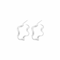 Pernille Corydon Creolen Hellir Silber