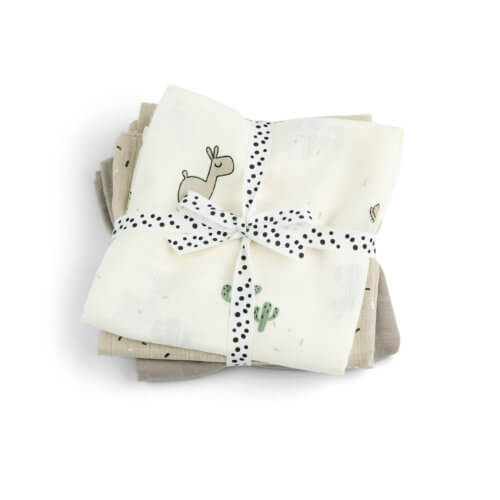 DoneByDeer Mulltücher Lalee 3er-Pack