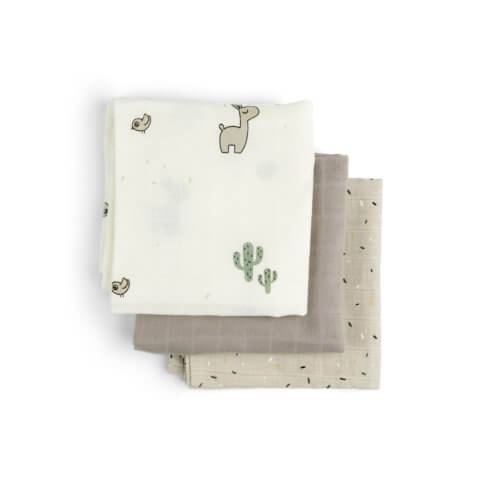 DoneByDeer Mulltücher Lalee 3er-Pack Tuch
