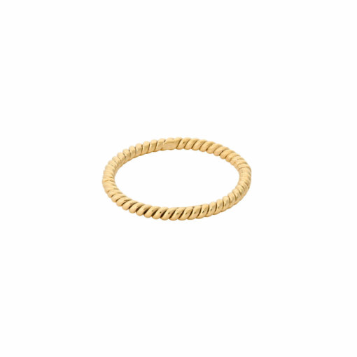 Pernille Corydon Ring Twisted Golden