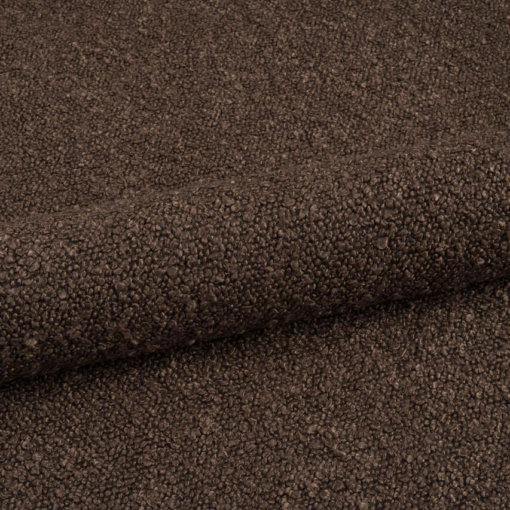 366 Stoff Fabric Boucle Chocolate