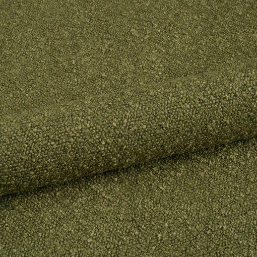 366 Stoff Fabric Boucle Olive