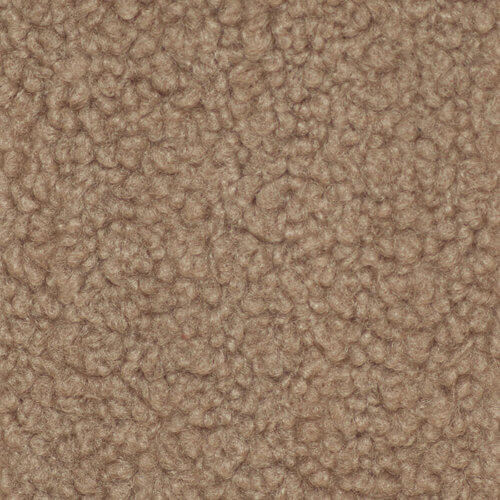 366 Stoff Fabric Teddy Cappuccino