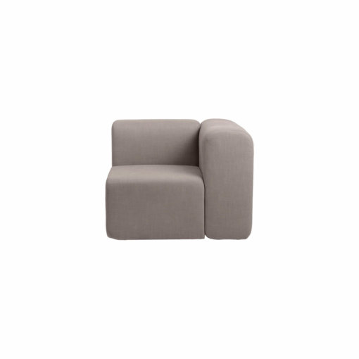 Broste Modul-Sofa Lagoon Ecke Links Latte