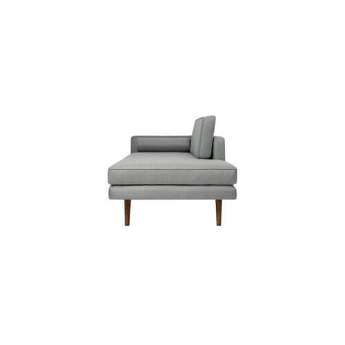 Broste Wind Chaiselong Tweed Grau