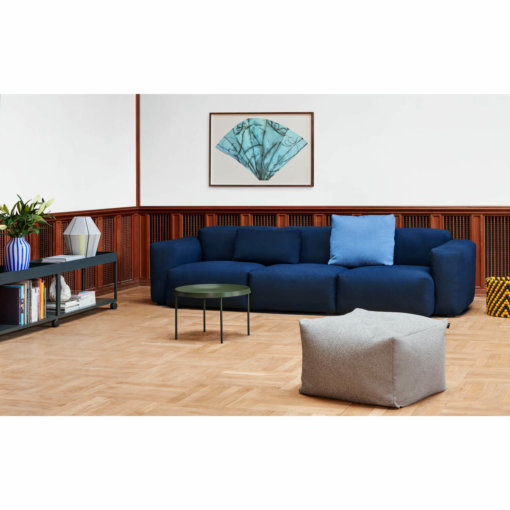HAY Mags Soft Low 3-Sitzer Blau