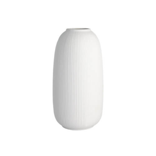 Storefactory Vase Aby Weiß XL