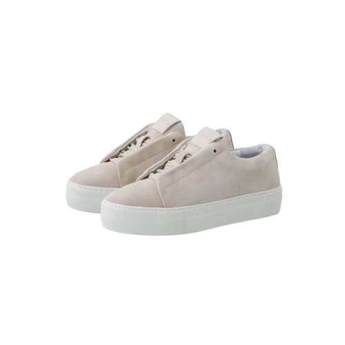 YAYA Wildleder-Sneaker Oxford Tan Sand