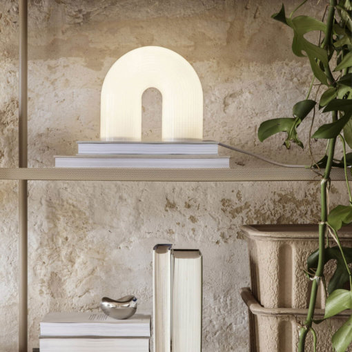 ferm Lampe Vuelta Weiß
