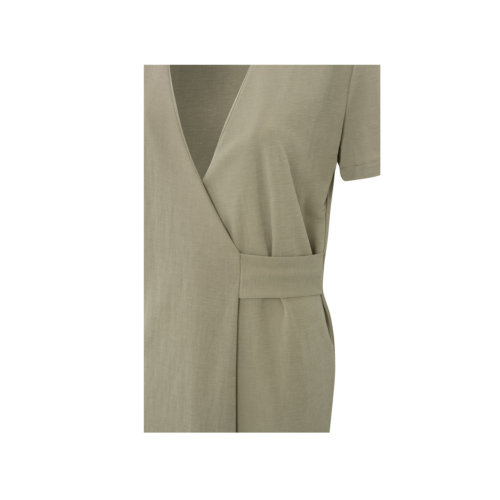 YAYA Wickelkleid Teak Green