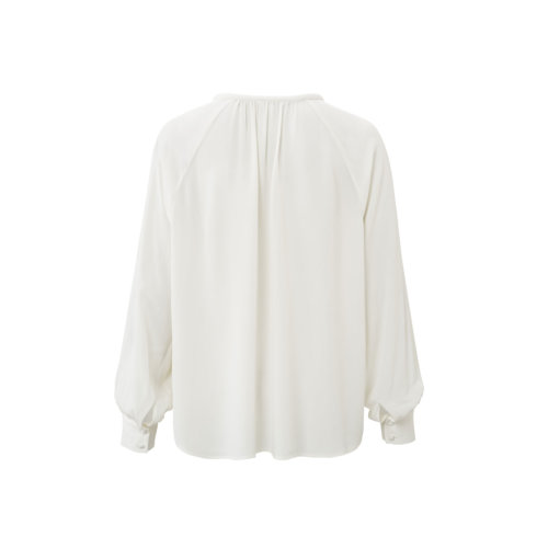 YAYA Viskose-Shirt Star White