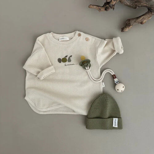 Guapoo Waffle-Shirt Fruits Oat