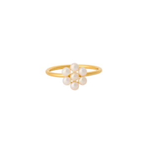 Pernille Corydon Ring Ocean Bloom Golden