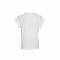 Moss Copenhagen Shirt Weiß-Schwarz Rückansicht