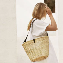 TineK Korb-Tasche mit Lederband