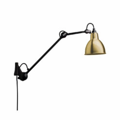 DCW Les Acrobates de Gras 222 mit Classic Shade Round in Messing