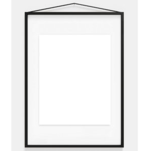 Moebe Bilderrahmen Schwarz 50 x 70cm