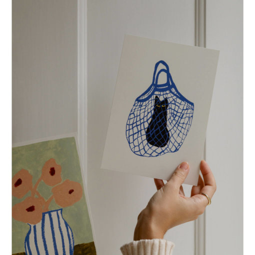 Chloe Purpero Johnson Poster The Cat's In The Bag - Image 4