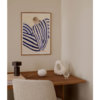Sofia Lind Poster Blue Stripe At Concorde A5 Mood