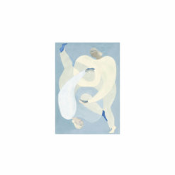 Sofia Lind Poster Hold You Blue A5