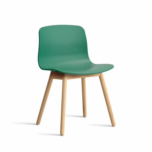 HAY About A Chair AAC 12 Eiche Teal Green