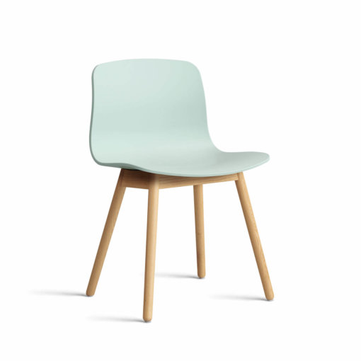 HAY About A Chair AAC 12 Eiche Dusty Mint Shell