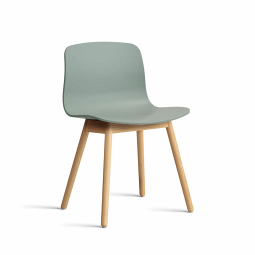 HAY About A Chair AAC 12 Eiche Fall Green Shell