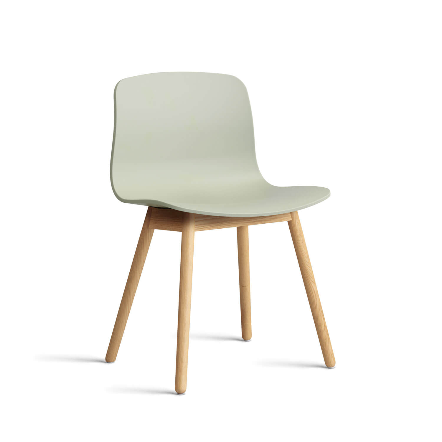 HAY About A Chair AAC 12 Eiche Pastel Green Shell