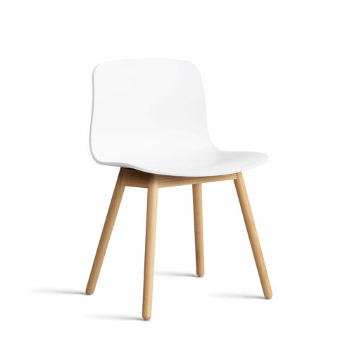 HAY About A Chair AAC 12 Eiche White Shell