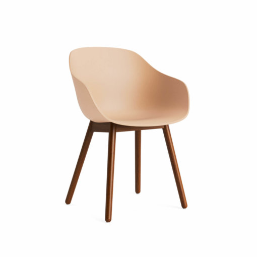 HAY About A Chair AAC 212 Walnuss Pale Peach Shell