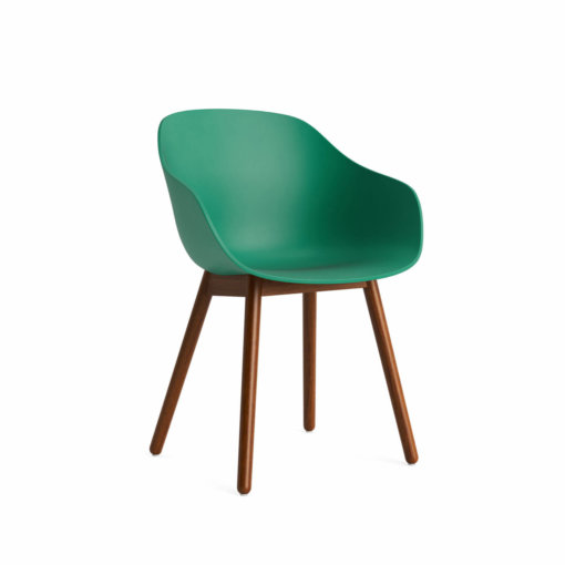 HAY About A Chair AAC 212 Walnuss Teal Green Shell