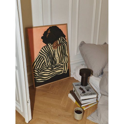 Hanna Peterson Poster Serene Stripes 50 x 70 cm