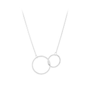 Pernille Corydon Halskette Double Twisted Silber